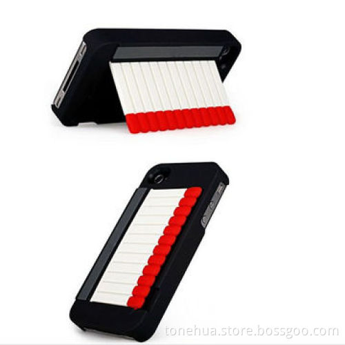 Combination PC Case for iPhone 4/4S, Matchbox Stand Holder